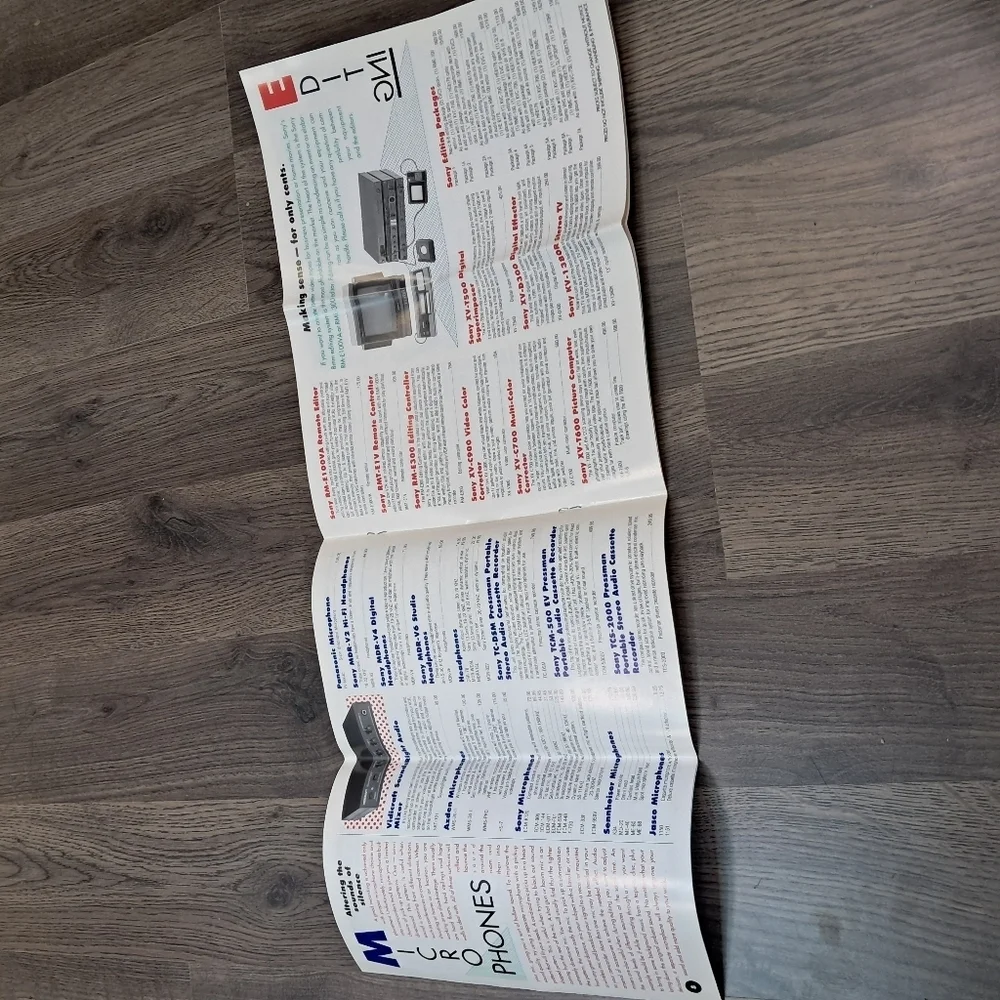 sony 8mm video cassests accessories manual